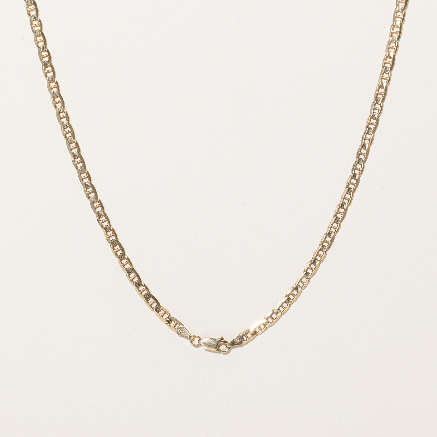 10k Yellow Gold Anchor Link Chain | 20" |