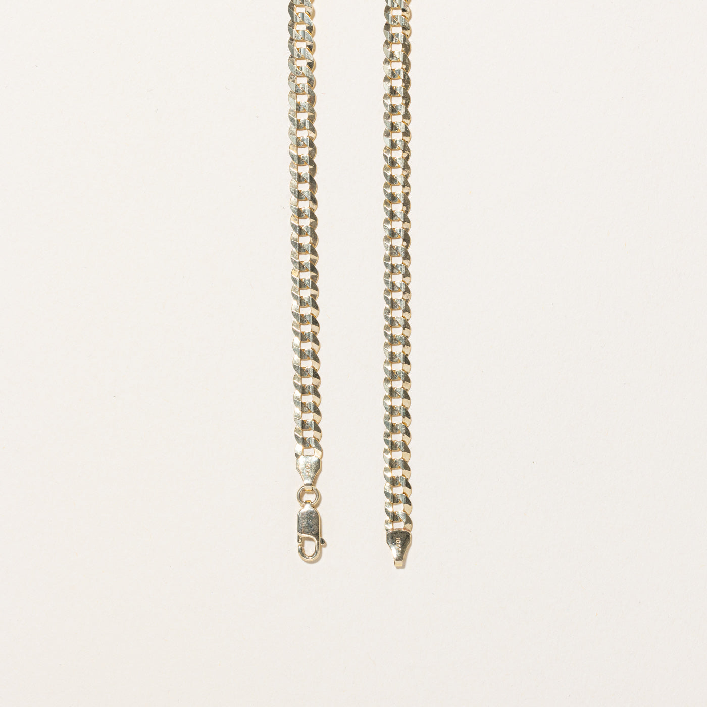 10k Yellow Gold Curb Link Chain | 24" |