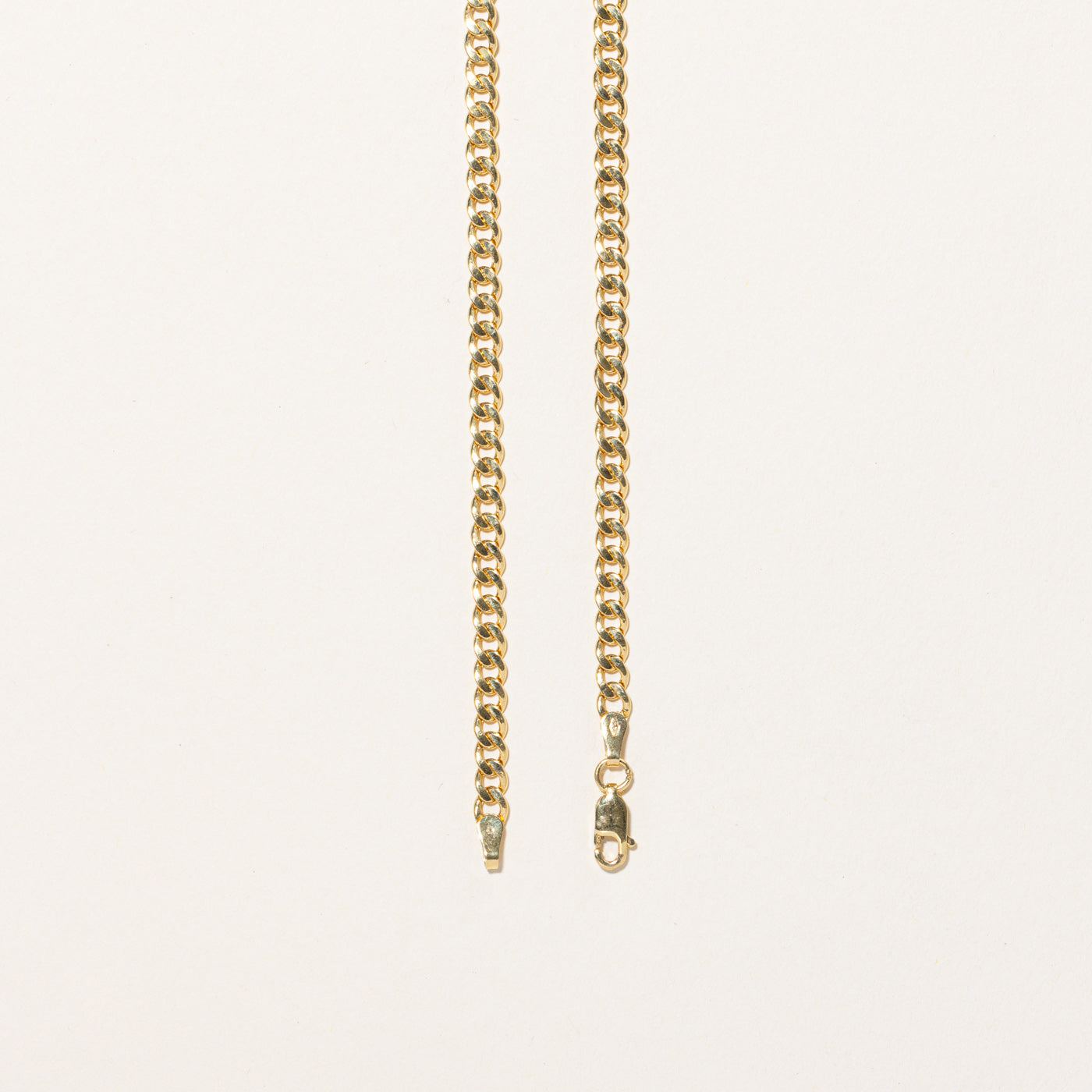 14k Yellow Gold Curb Link Chain | 22" |