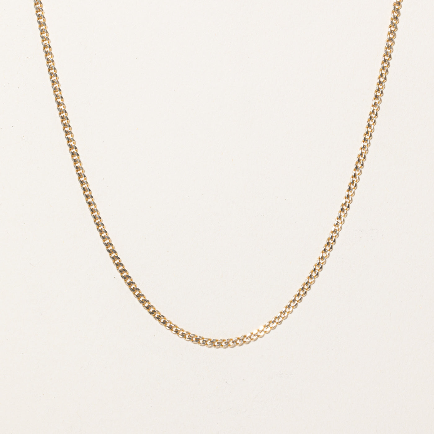 10k Yellow Gold Curb Link Chain | 23" |