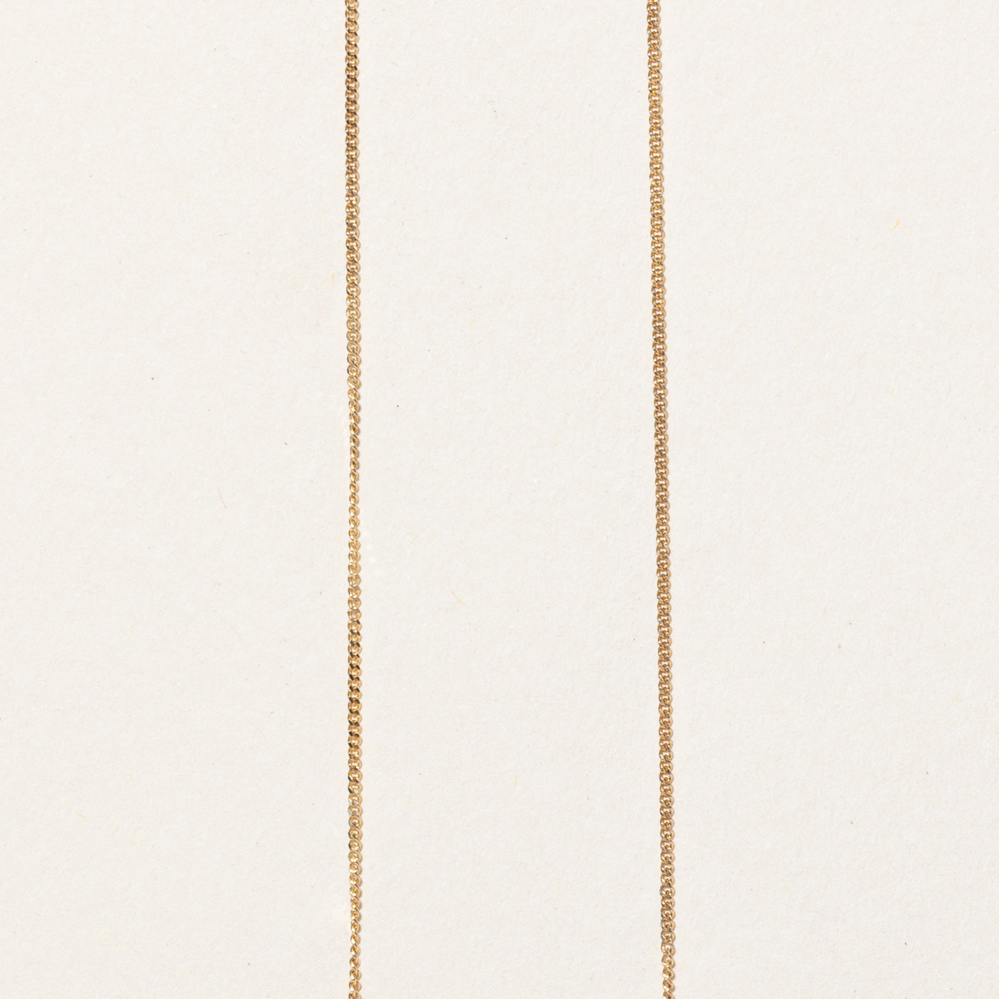 14k Yellow Gold Curb Link Chain | 18" |