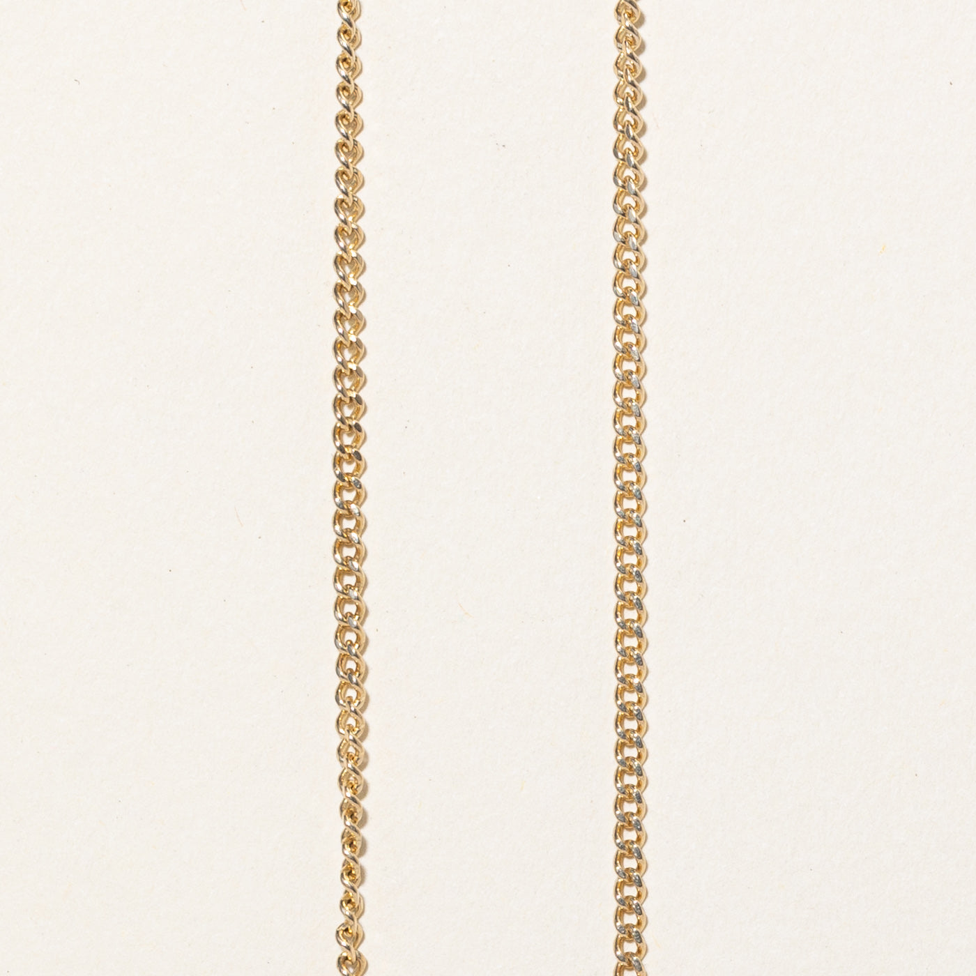 10k Yellow Gold Curb Link Chain | 26" |
