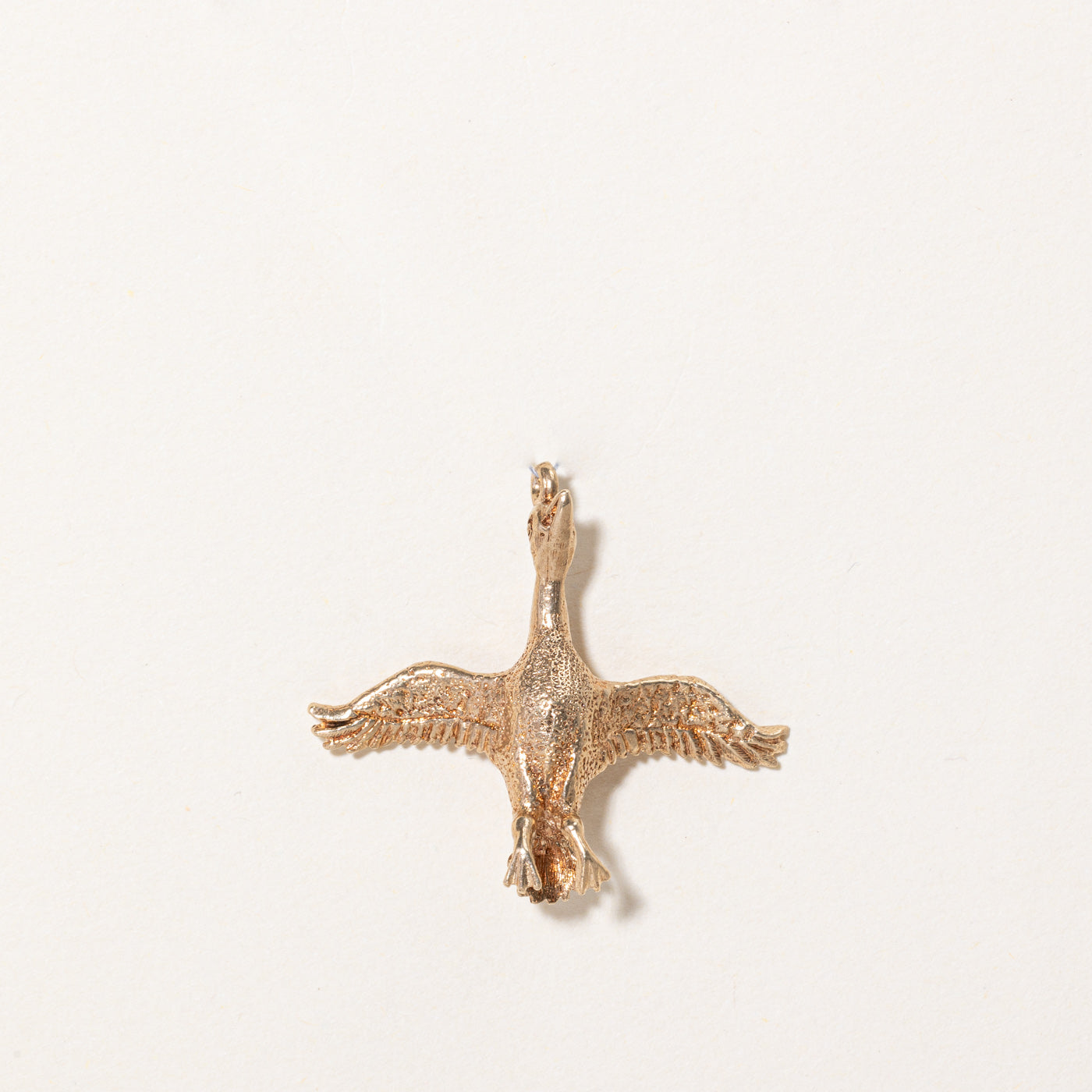 10k Yellow Gold Flying Bird Charm