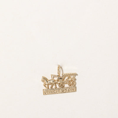 14k Yellow Gold Charleston Charm