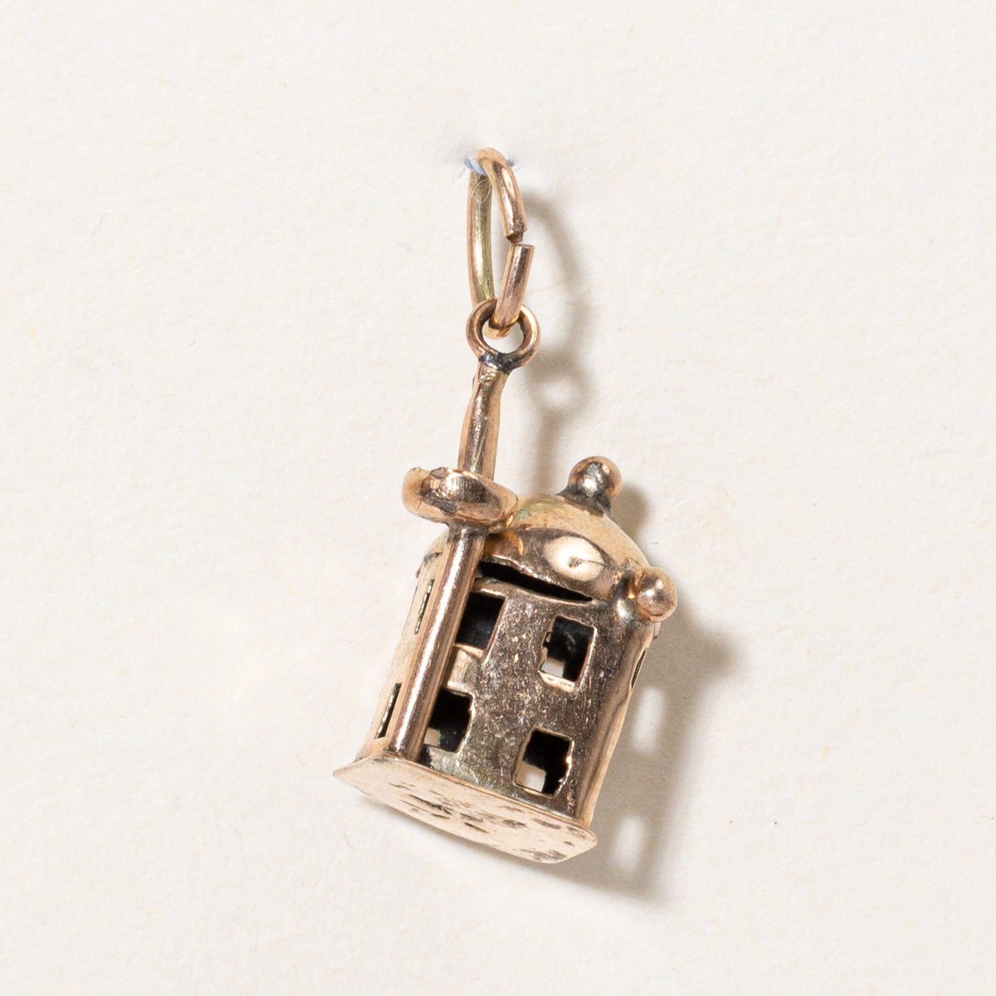 10k Yellow Gold Mosque Charm