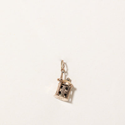 10k Yellow Gold Mosque Charm