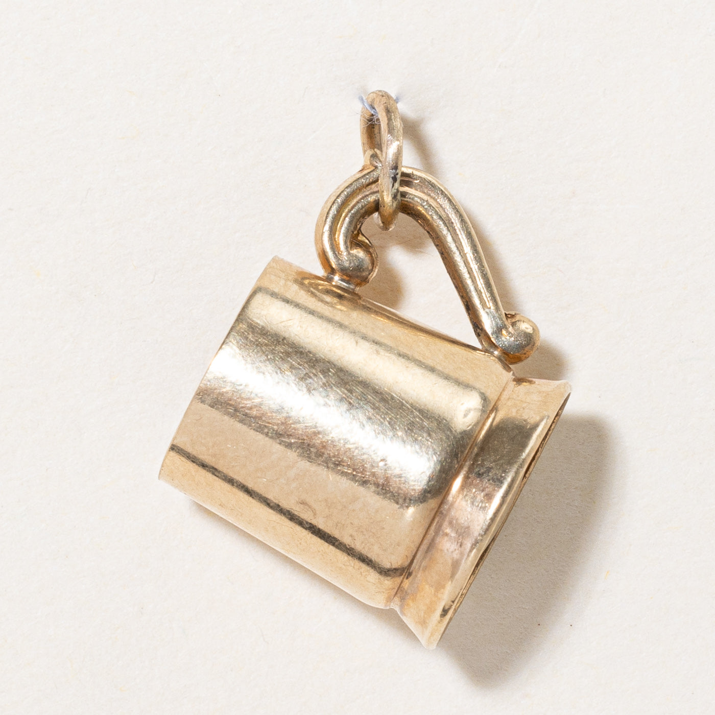 1972 Birmingham 9k Yellow Gold Mug Charm