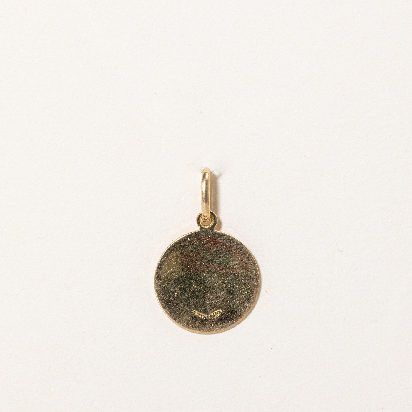 18k Yellow Gold Aries Zodiac Sign Charm