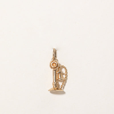 10k Yellow Gold Phone Charm
