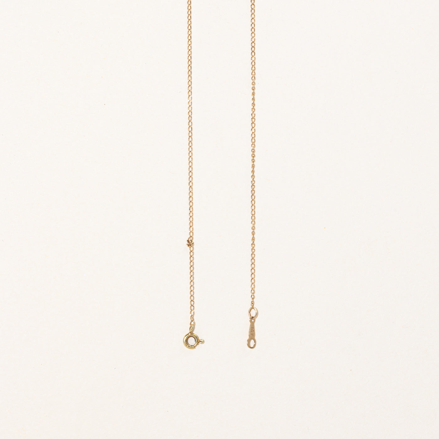 Diamond Gold Necklace | 0.15ctw | 17"|