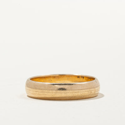 14k Yellow Gold Band | 4.15mm | SZ 5.5 |