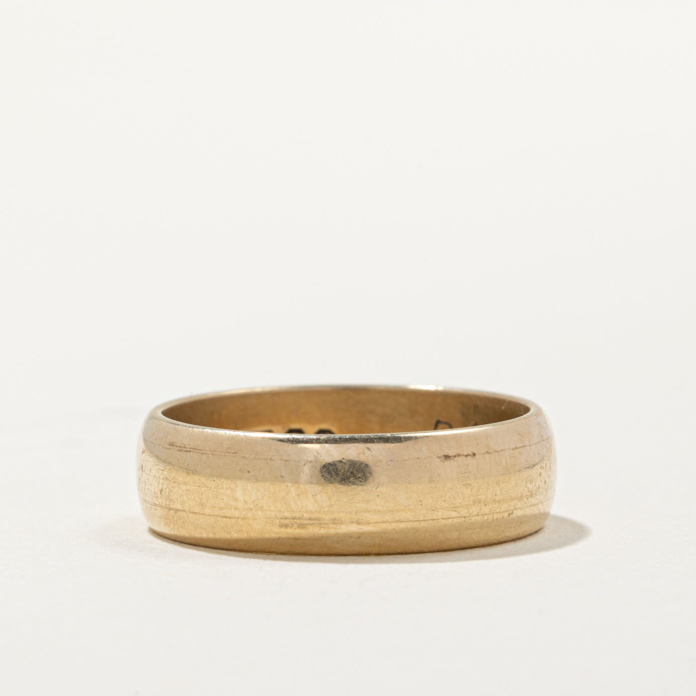 1976 London 9k Yellow Gold Band | 5.35mm | SZ 6 |