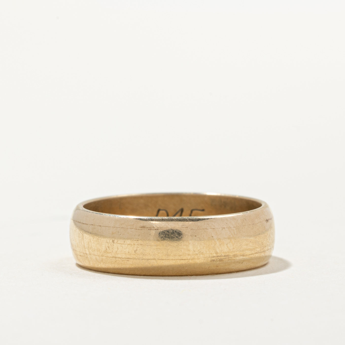 1976 London 9k Yellow Gold Band | 5.35mm | SZ 6 |