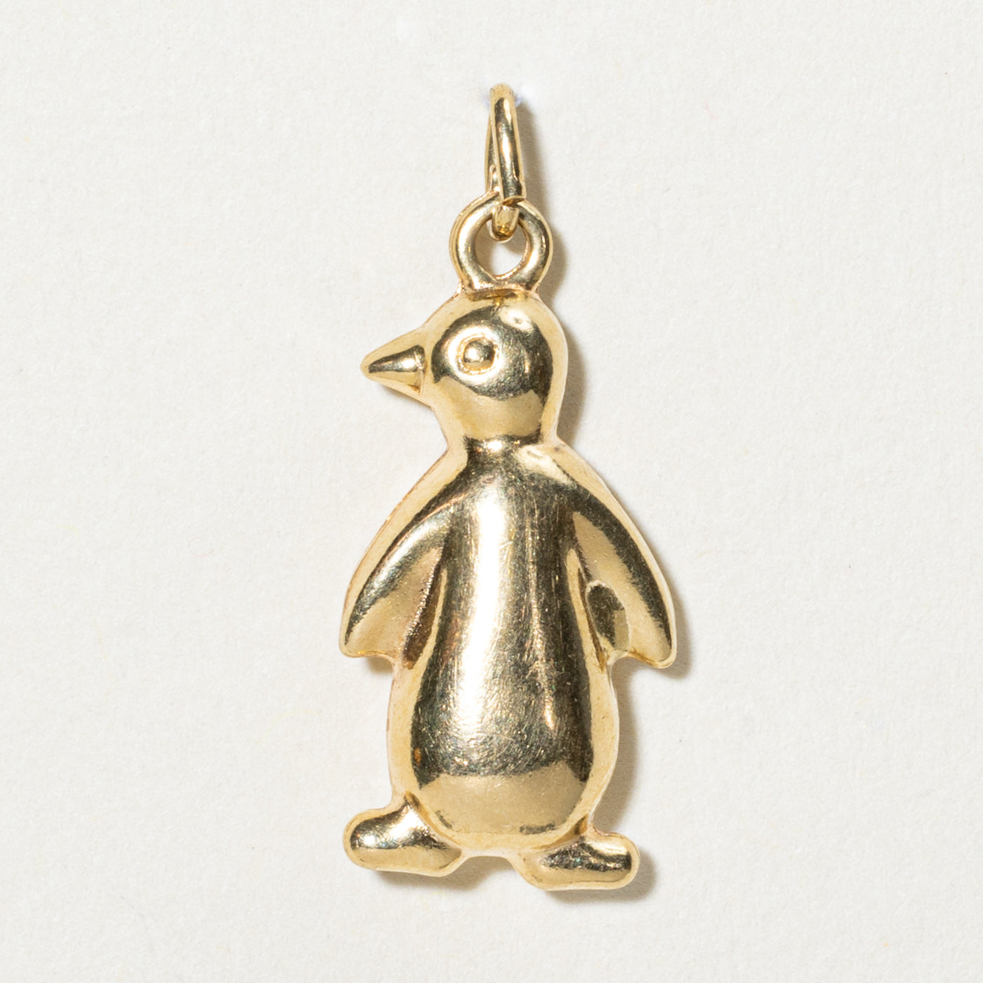 18k Yellow Gold Pengiun Charm