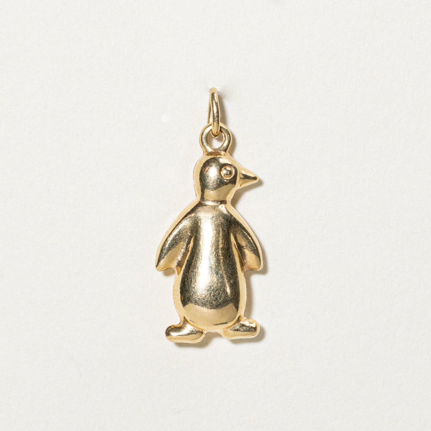 18k Yellow Gold Pengiun Charm