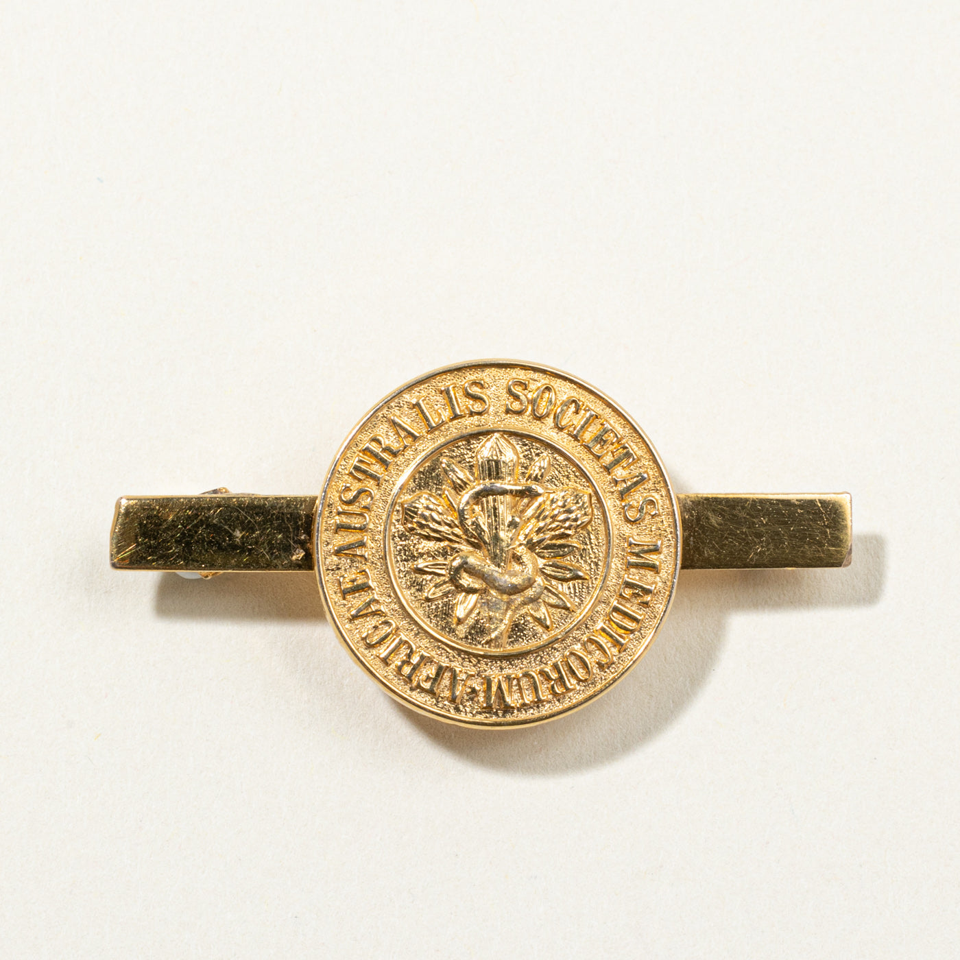9k Yellow Gold Medicorum Brooch