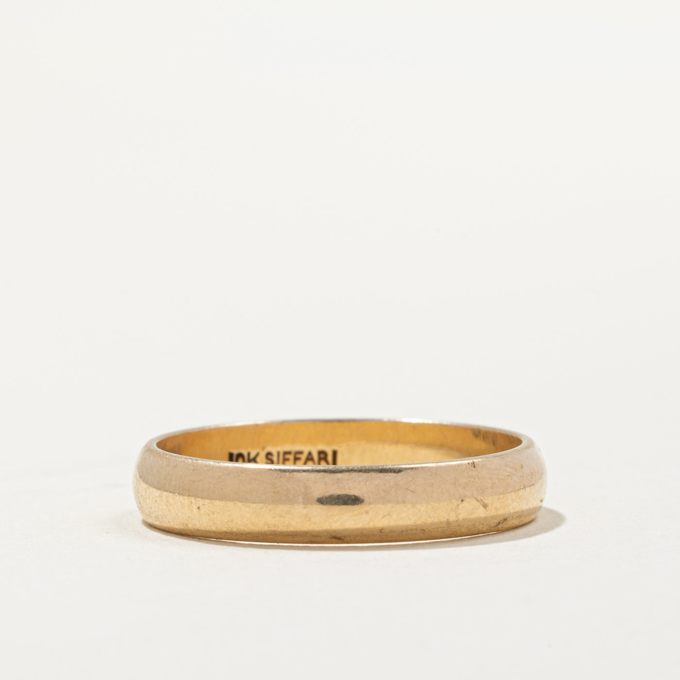 10k Yellow Gold Band | 4.00mm | SZ 9 |