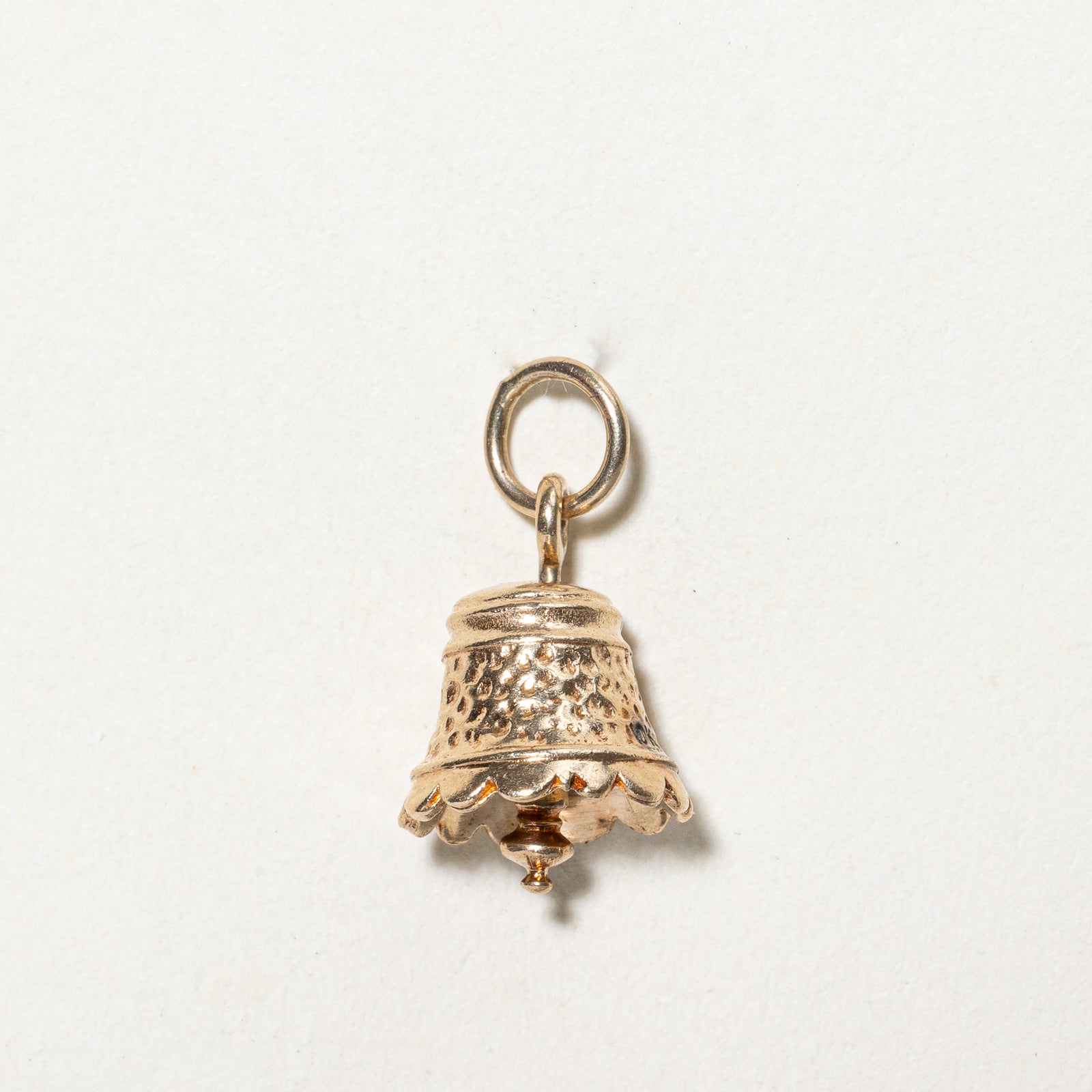 10k Yellow Gold Bell Charm |