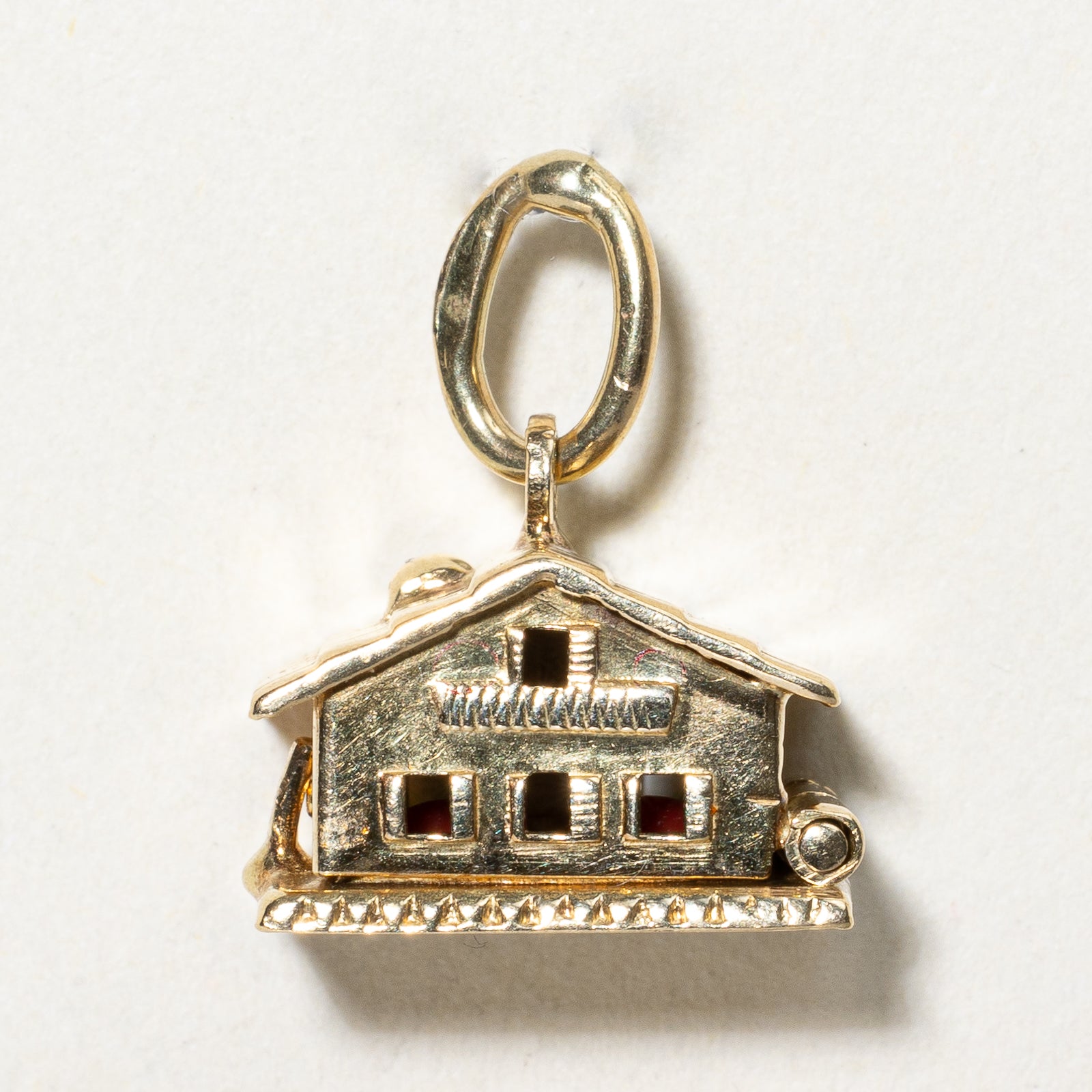 Breloque Maison en Or Jaune 14 carats | 