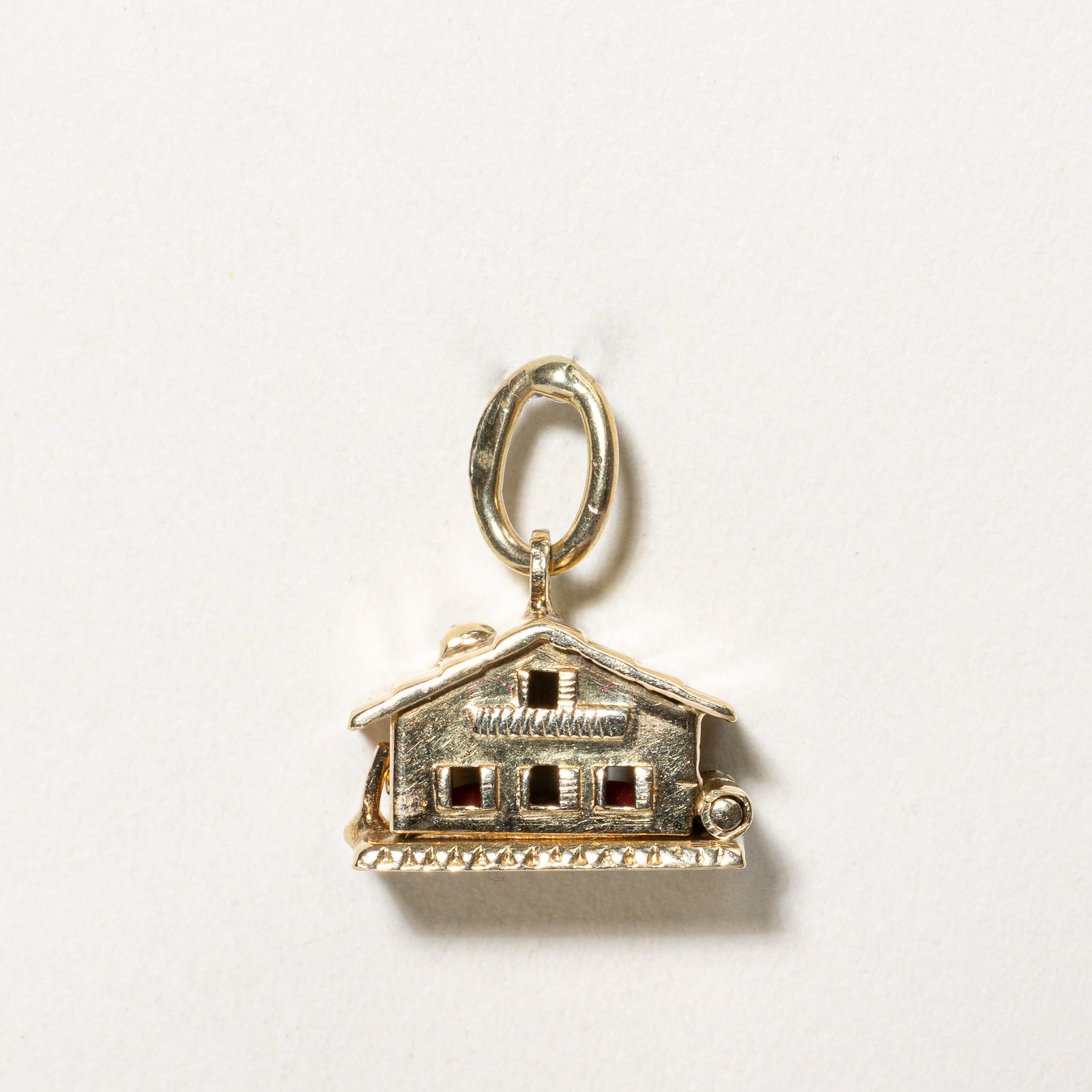 Breloque Maison en Or Jaune 14 carats | 