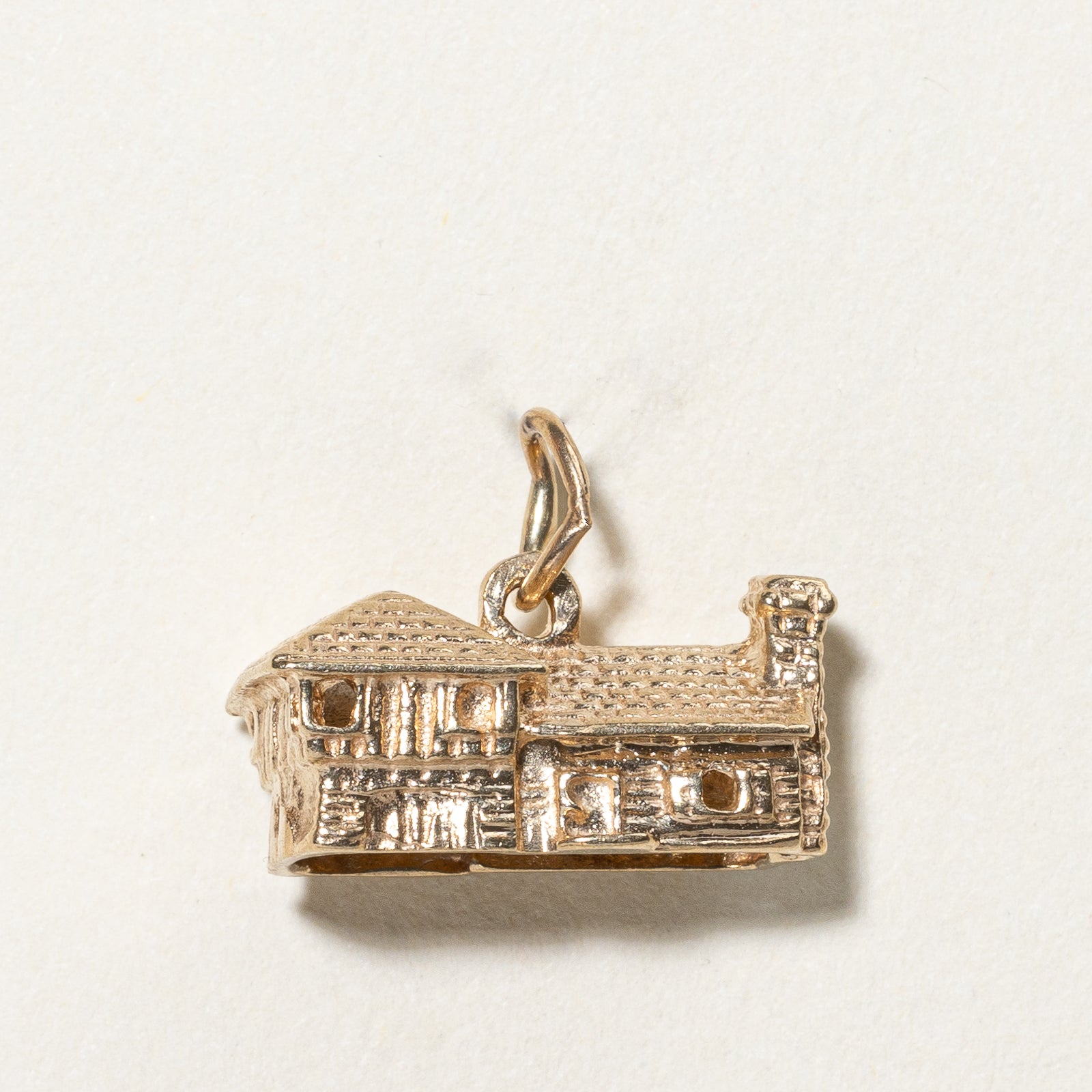 9k Yellow Gold House Charm |