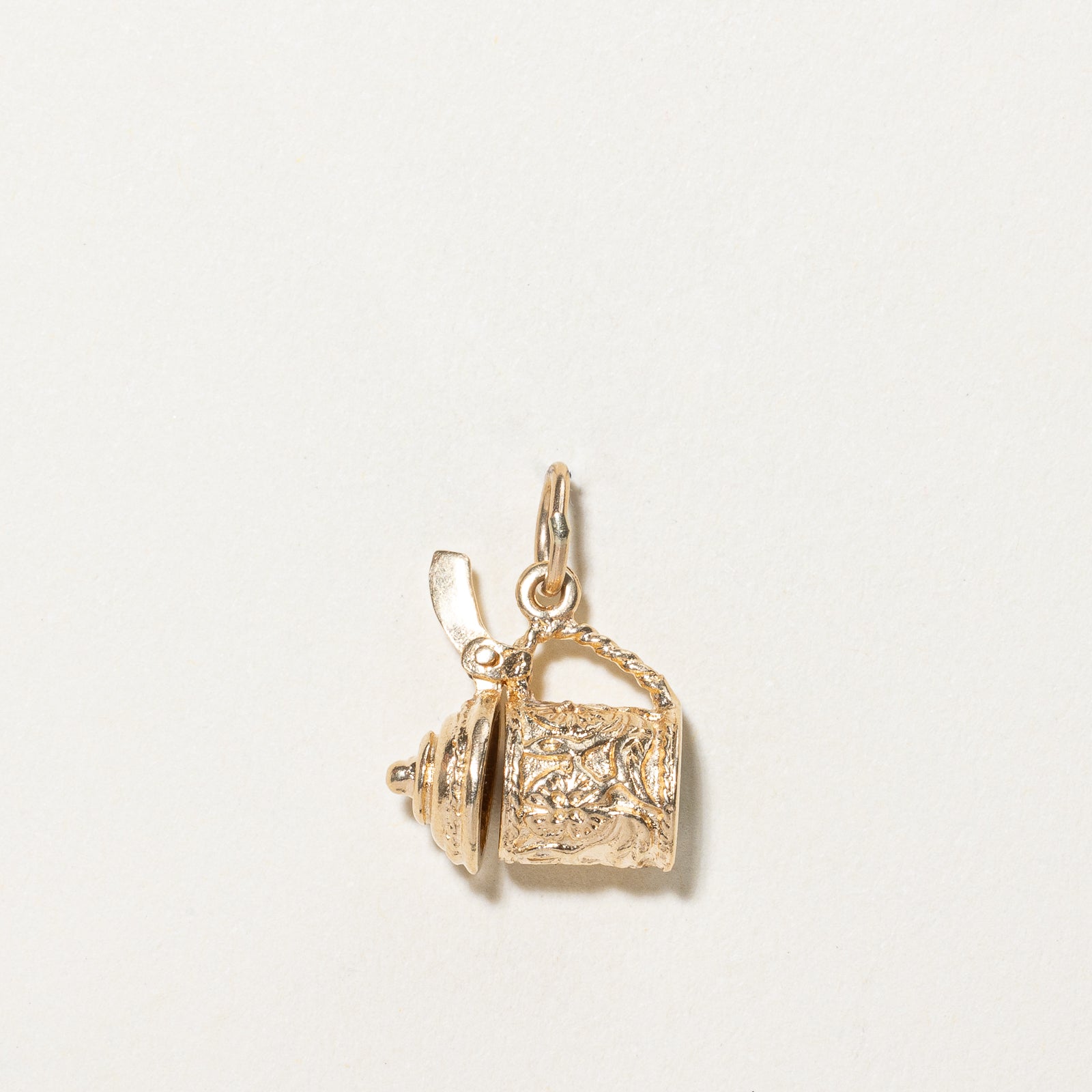 10k Yellow Gold Vintage Beer Stein Charm |