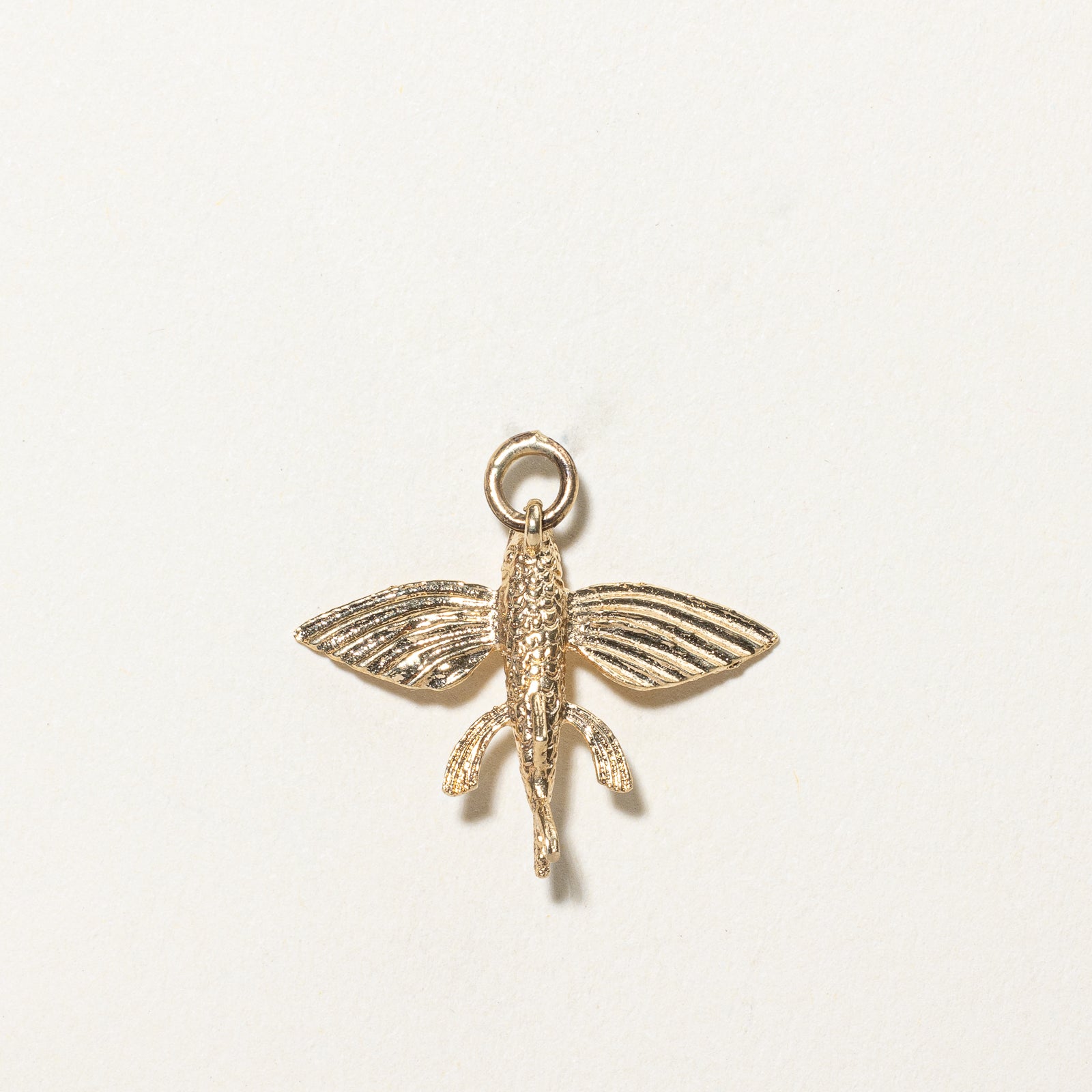 14k Yellow Gold Flying Fish |