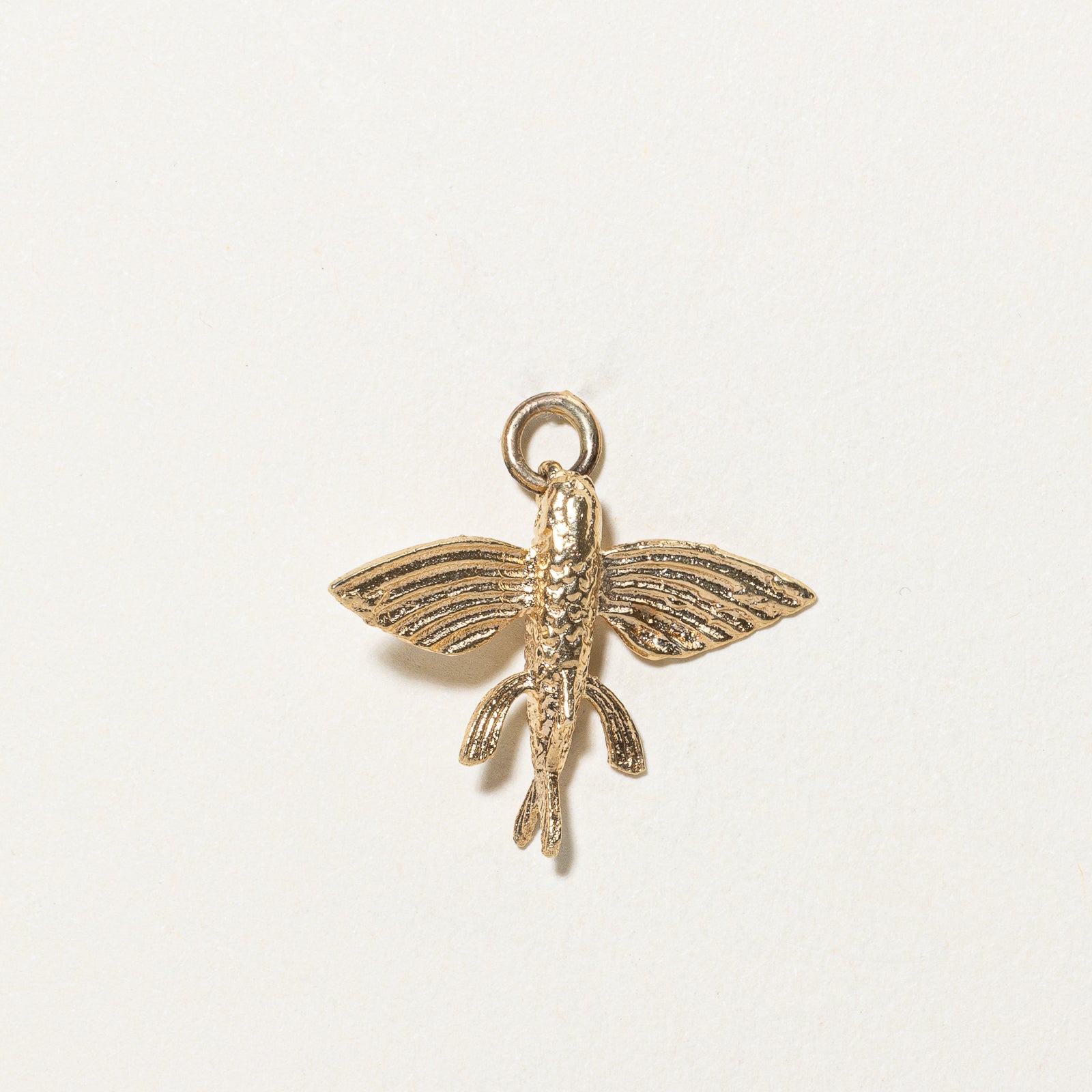 14k Yellow Gold Flying Fish |