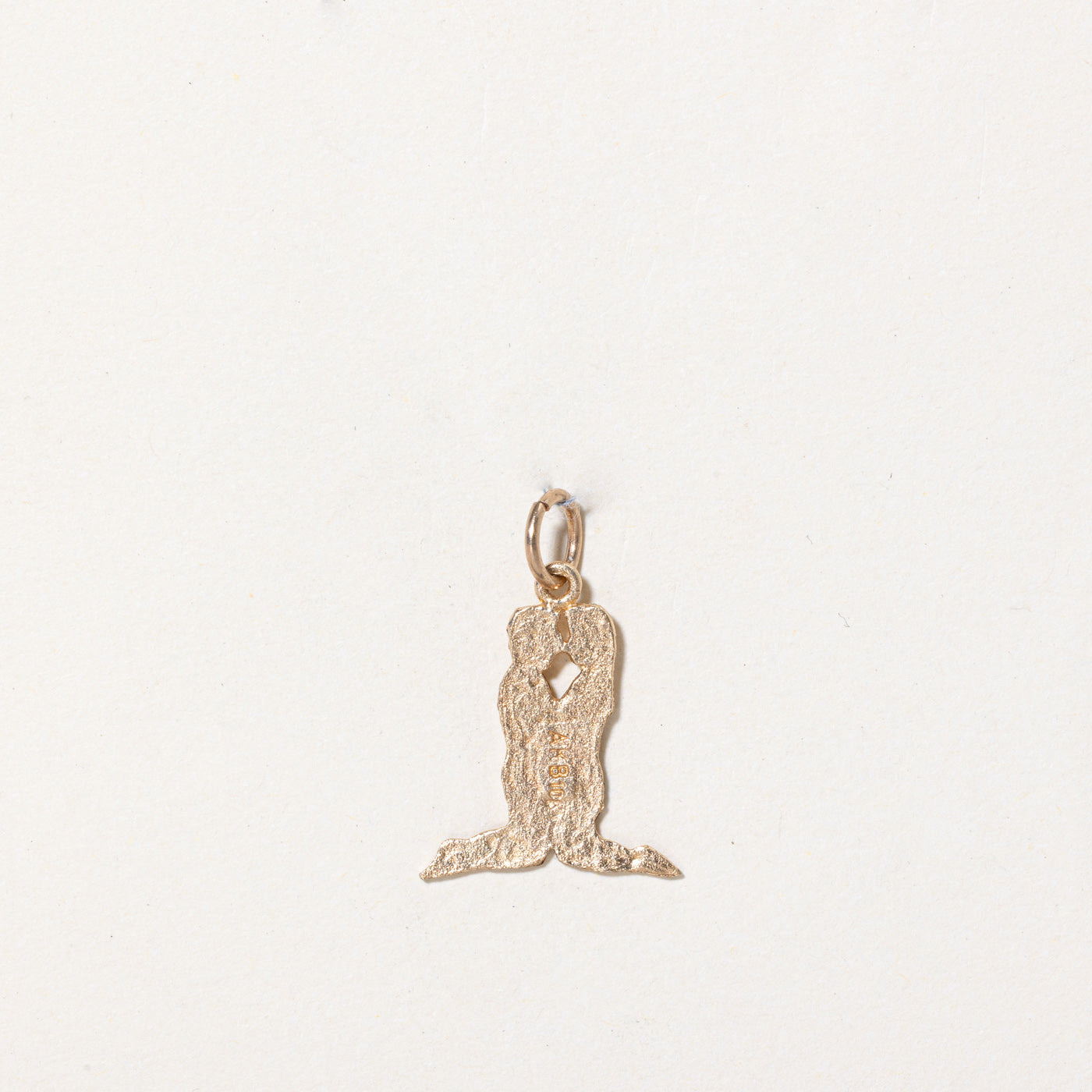 10k Yellow Gold Lovers Charm