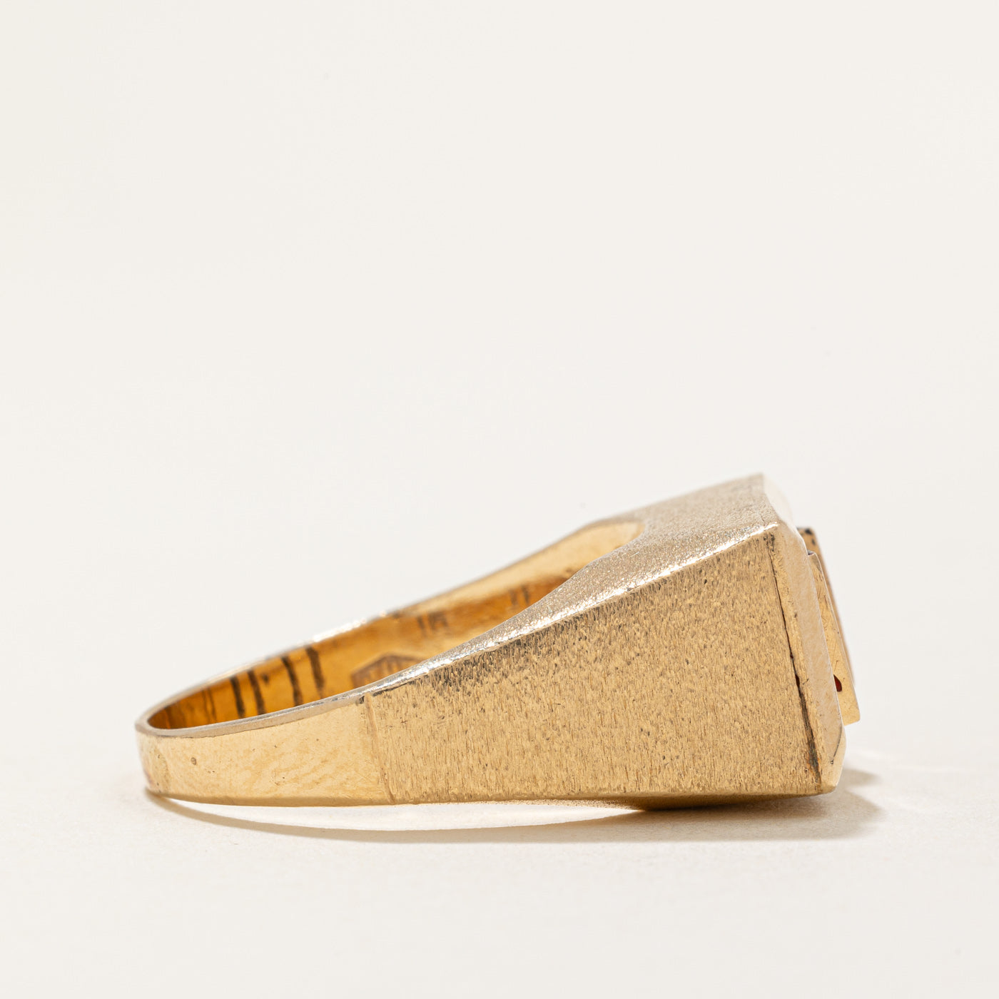 14k Yellow Gold Card Game Ring | SZ 11.75 |