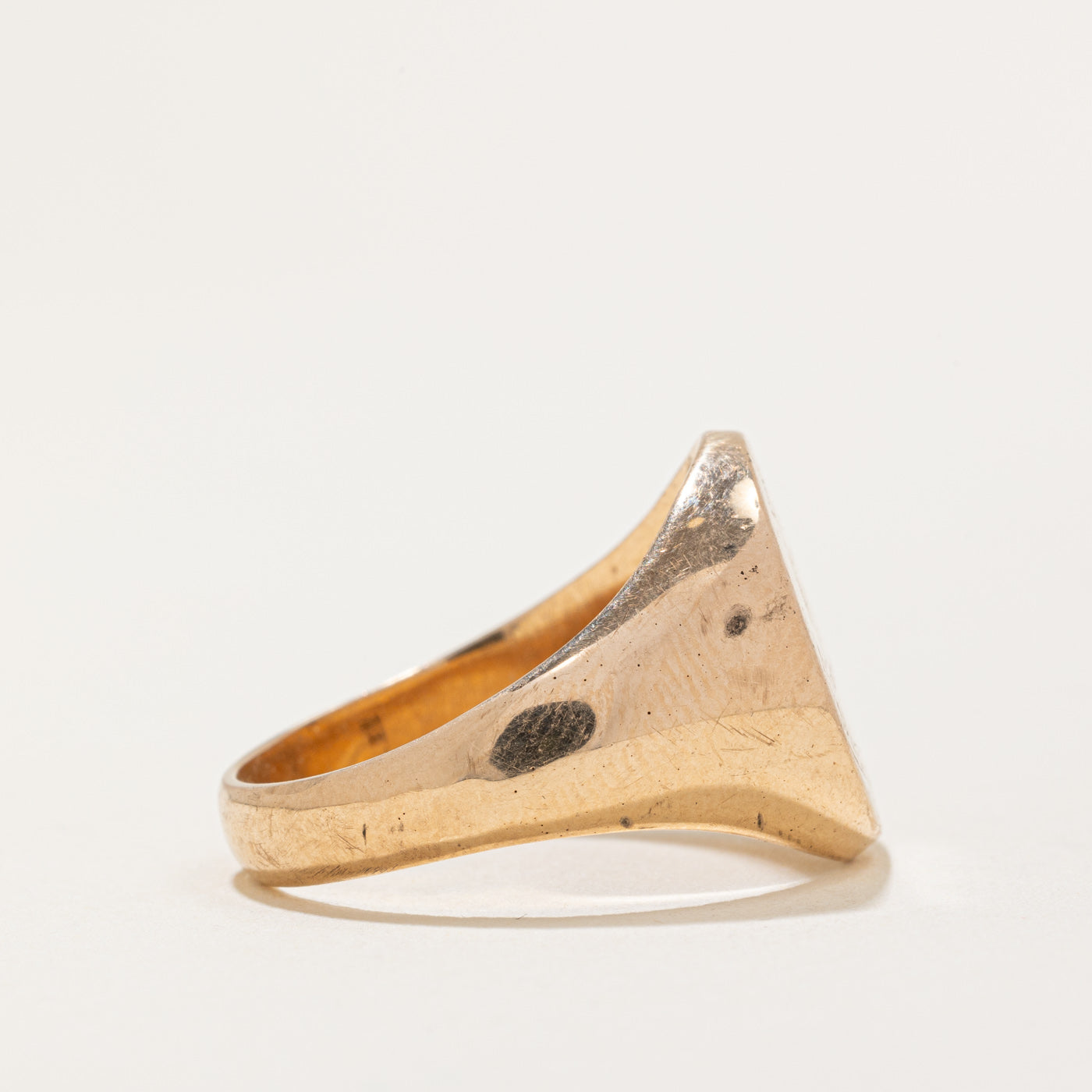 10k Yellow Gold Deer Ring | SZ 10.5 |