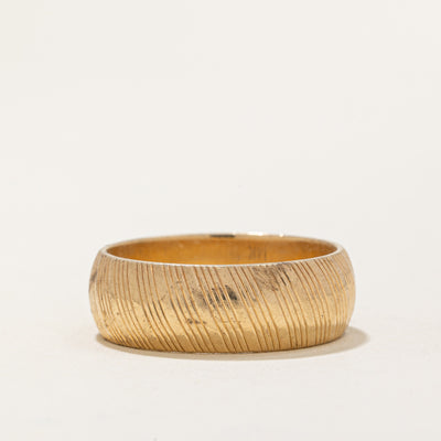 14k Yellow Gold Band | SZ 10.25 |