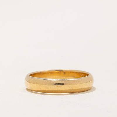 18k Yellow Gold Band | SZ 7.25 |