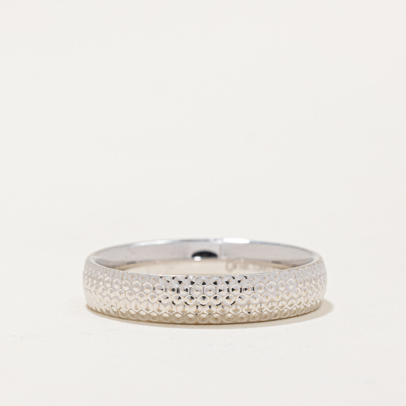 14k White Gold Band | SZ 6.75 |