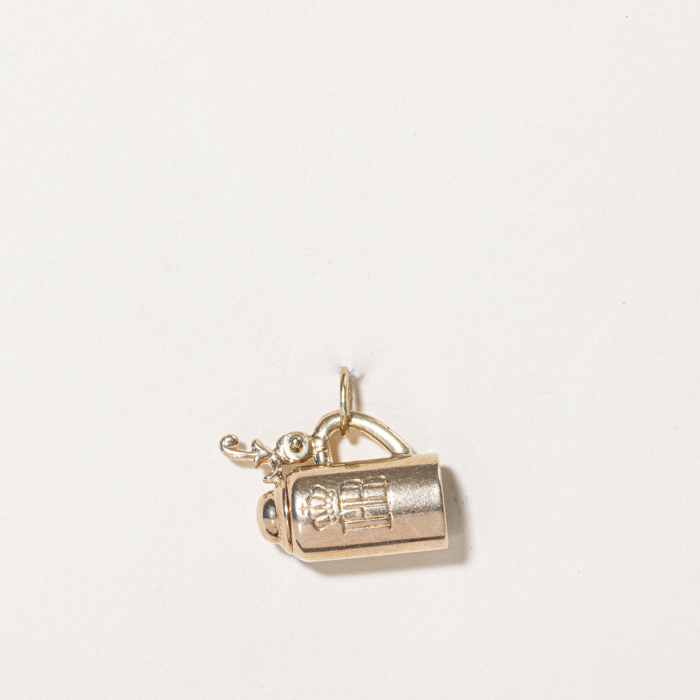 10k Yellow Gold Hofbräu München Beer Stein Charm