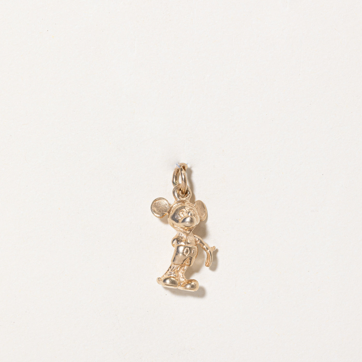 14k Yellow Gold Mickey Mouse Charm