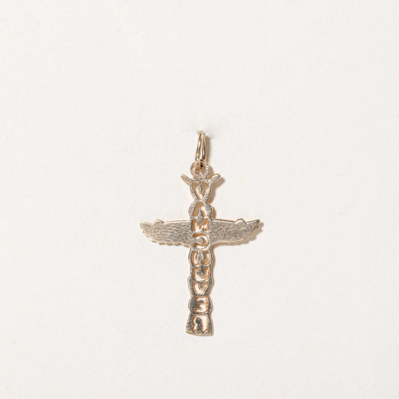 10k Yellow Gold Indigenous Totem Pole 'Vancouver' Charm