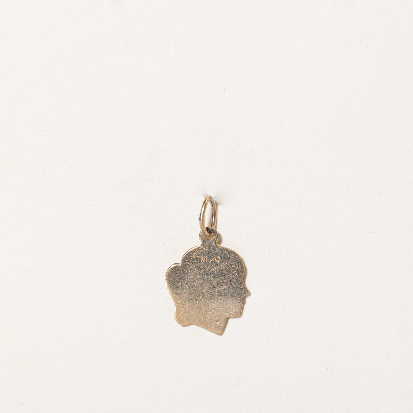 10k Yellow Gold Girl Charm