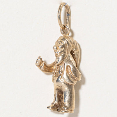 10k Yellow Gold Gnome Charm
