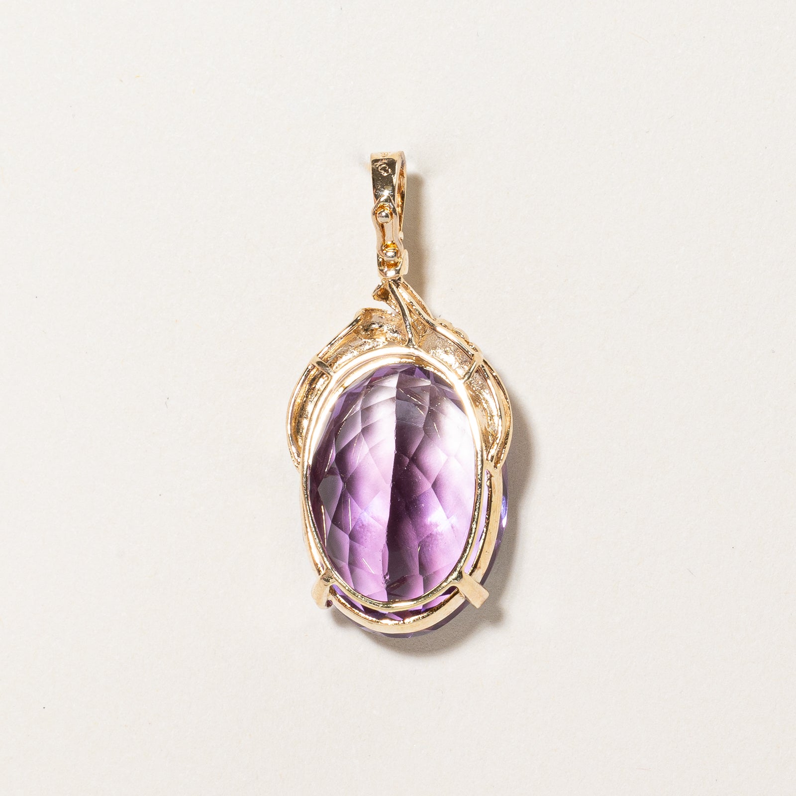 Vintage Amethyst Pendant | 28.00ct |