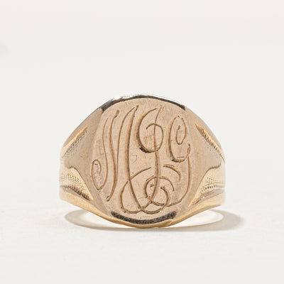 Vintage 10K Yellow Gold 