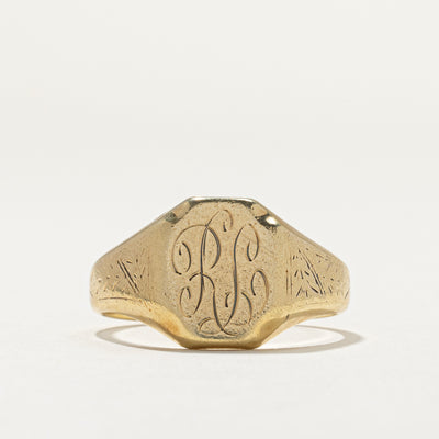 Vintage 14K Yellow Gold 