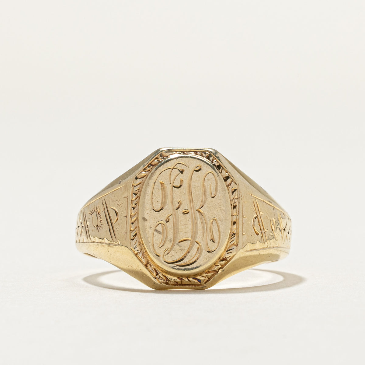Vintage 14K Yellow Gold 
