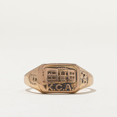 Vintage 10K Yellow Gold 