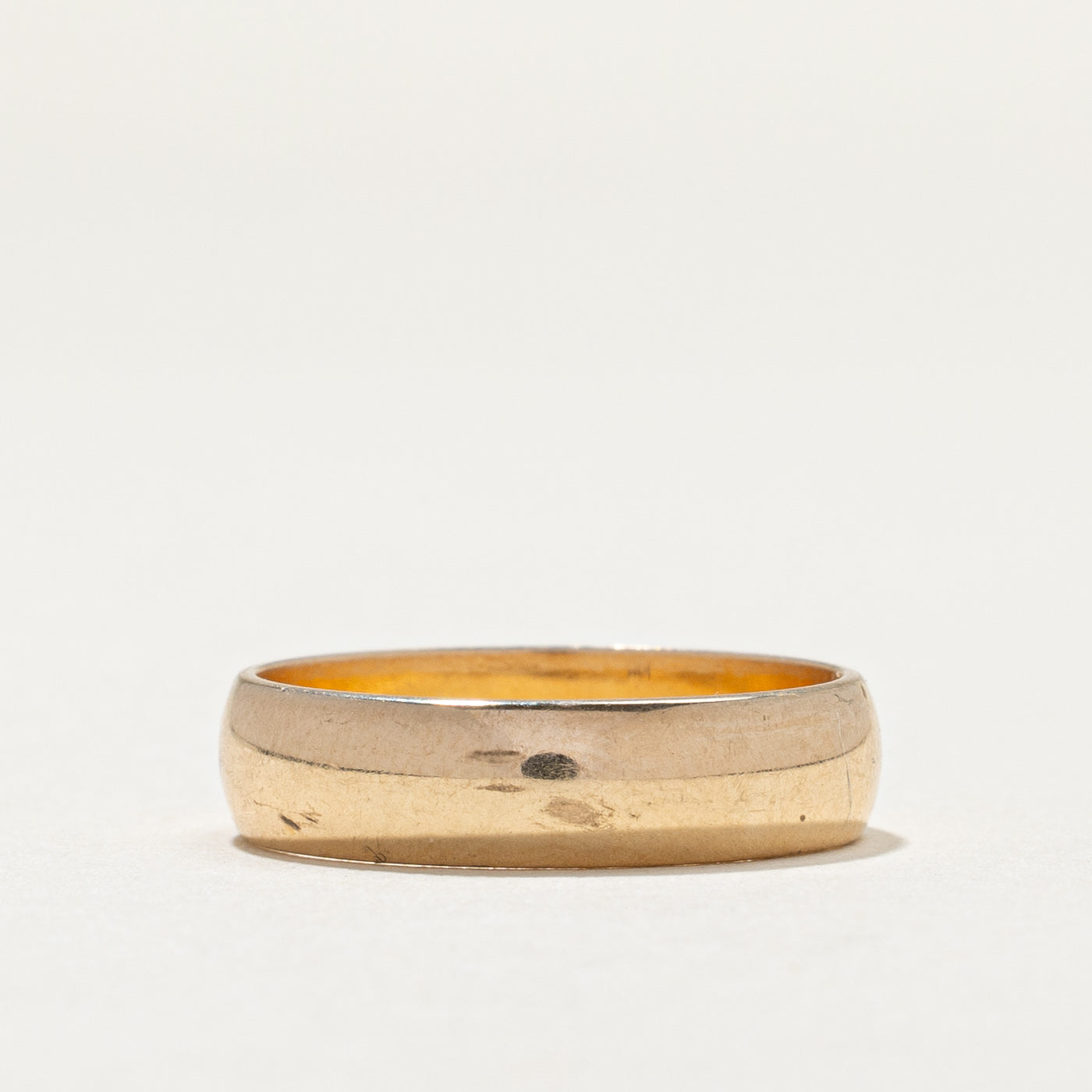 14K Yellow Gold Band | 4.7mm | SZ 6