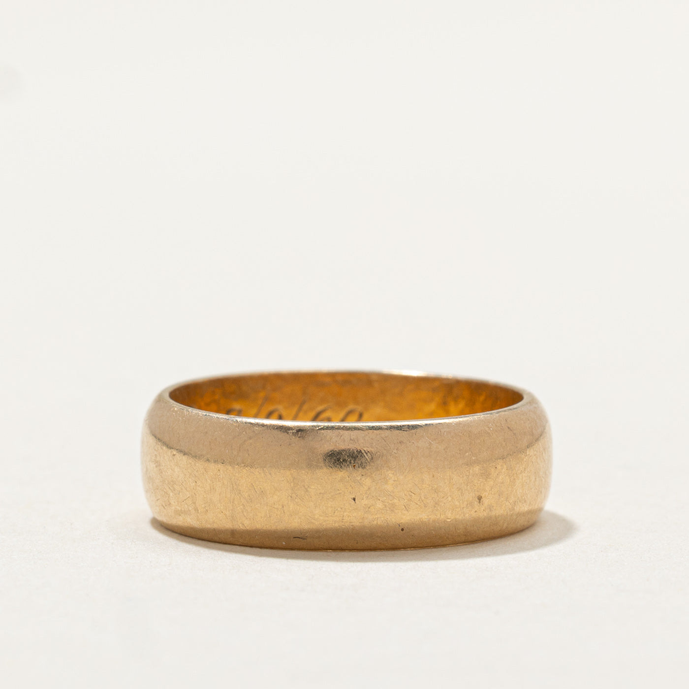 'Birks' 14K Yellow Gold Plain Band | 5.9mm | SZ 6