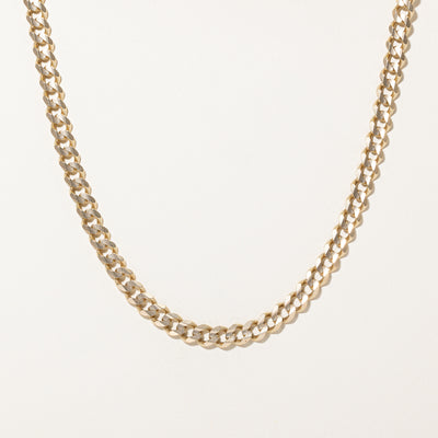 10K Curb Link Chain | 6.77mm | 21.5