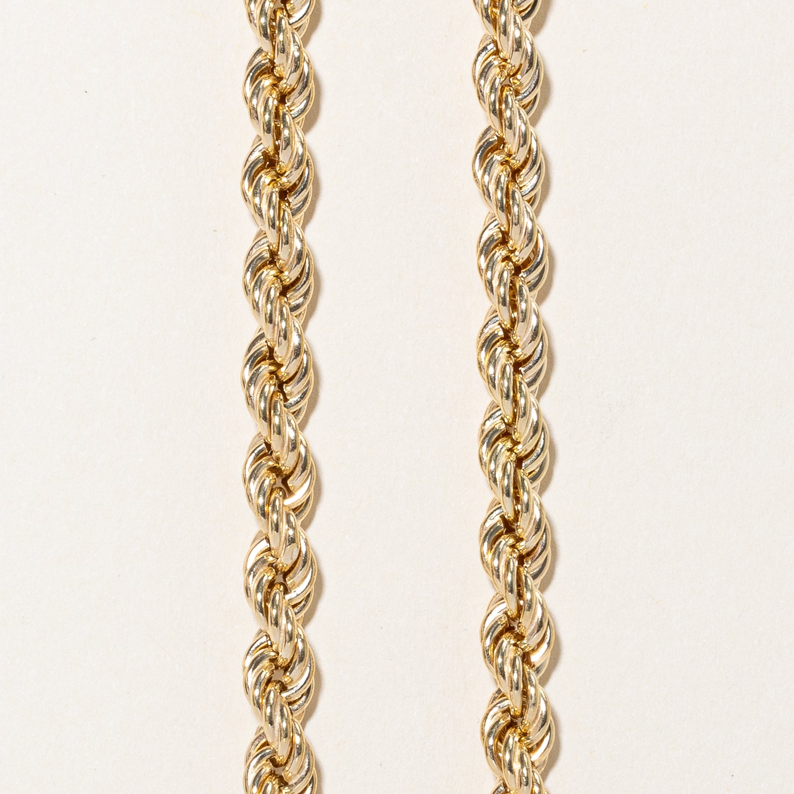 'Birks' 18K Yellow Gold Rope Chain | 5.69mm | 24"