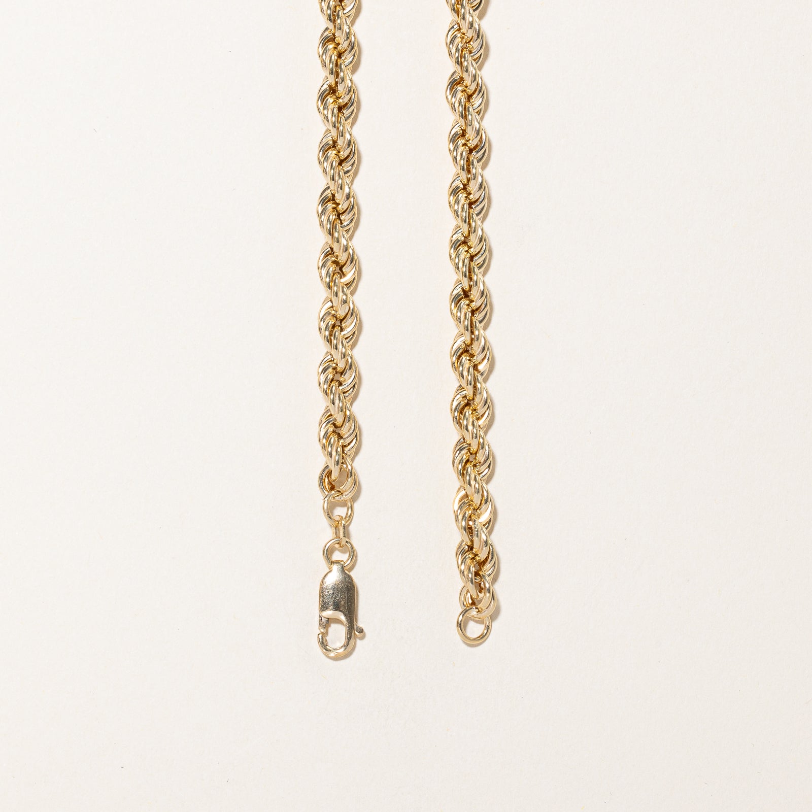 'Birks' 18K Yellow Gold Rope Chain | 5.69mm | 24"