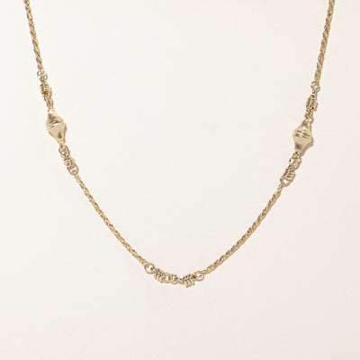 14K Yellow Gold Necklace | 32